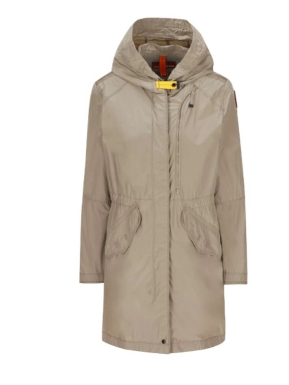 Parajumpers Logo-Patch Long-Sleeved Hooded Coat